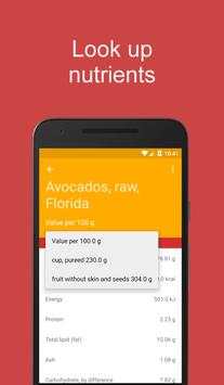 Nutrition Facts Search screenshot 3