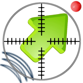 GPS, find me icon
