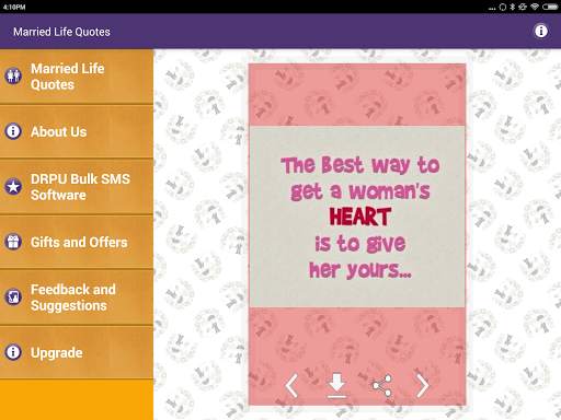 Husband Wife & Marriage Quotes screenshot 14