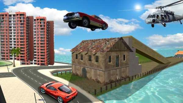 Highway Traffic Car Stunt On Train screenshot 5