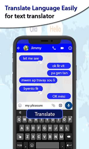 All languages chat translator keyboard स्क्रीनशॉट 4