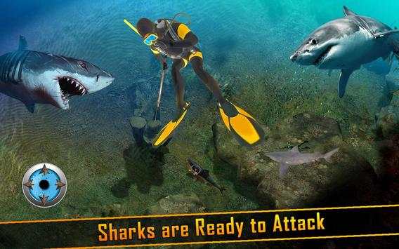 Angry Blue Whale Hunter Simulator: 2017 screenshot 3