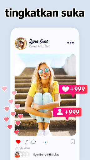 InstaMe - Dapatkan suka nyata untuk instagram screenshot 1