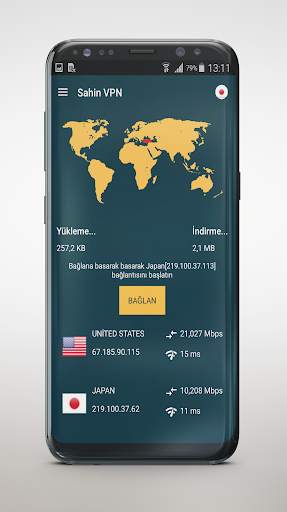SahinVpn – Ücretsiz Sınırsız Vpn screenshot 3