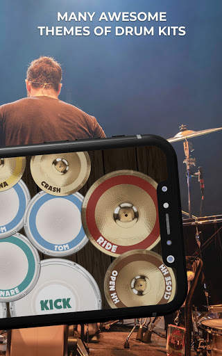 Real Drum Simulator: Classic Drum Kit - Beat Maker screenshot 8