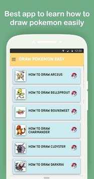 How to Draw Pokemon Step by Step Offline screenshot 1