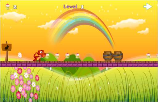Dino Dash, Run and Jump 🌈 скриншот 3