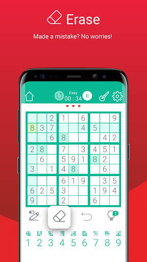 Sudoku Love ! Free Offline Sudoku Games! screenshot 4