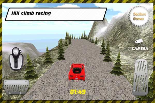 Race Car Hill Climb Racing screenshot 1
