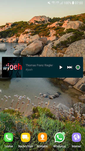 Material Music Widget screenshot 2