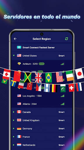 VPN Master - Estable y rápido screenshot 2
