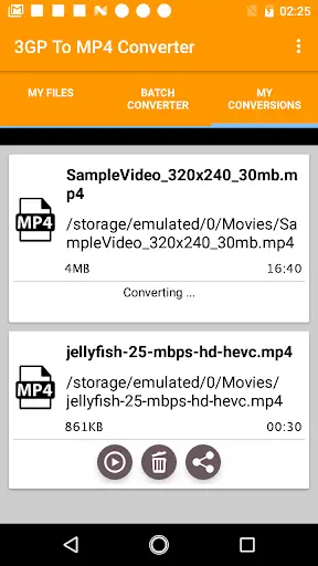 3gp To Mp4 Converter screenshot 3