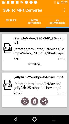 3gp To Mp4 Converter screenshot 3