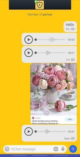 ViChat Messenger - Free video call and voice calls screenshot 1