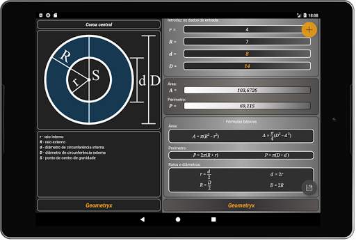 Geometryx: Geometria Cálculos screenshot 13