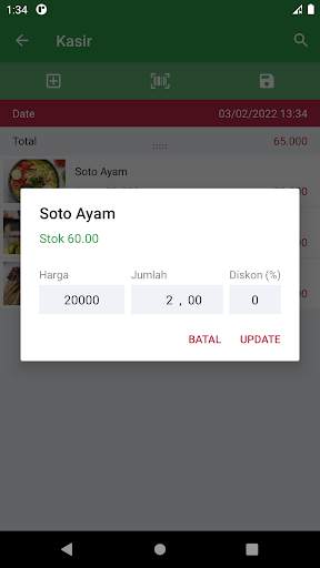 Struk BON Kasir screenshot 4
