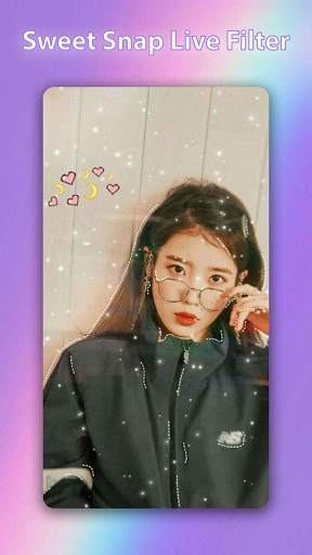 Sweet snap live face filter selfie camera edit screenshot 5