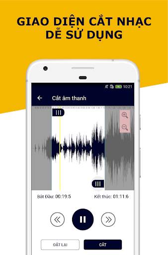 Cắt nhạc làm nhạc chuông - Cắt nhạc MP3 screenshot 3