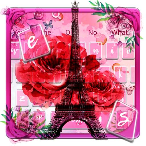 Roses of Paris Keyboard 10001004