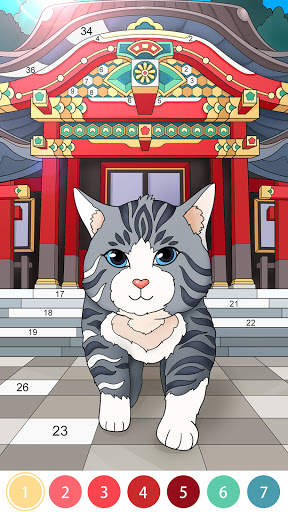 ColorPlanet: 数字で塗り絵 screenshot 3