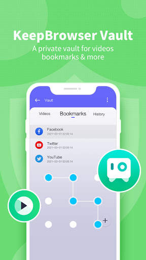 KeepBrowser: Fast & private, HD video downloader screenshot 4