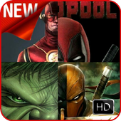 Super Heroes Unite Wallpaper HD icon