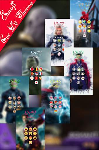 Màn hình khóa Emoji screenshot 3
