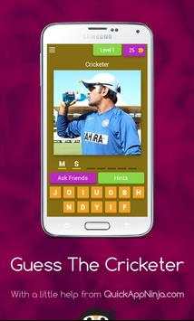 Cricketer Quiz Game screenshot 1