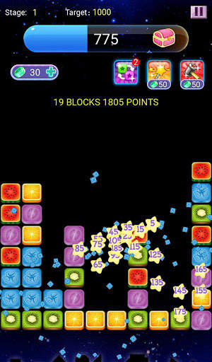 Pop Fruit Star Crush screenshot 2