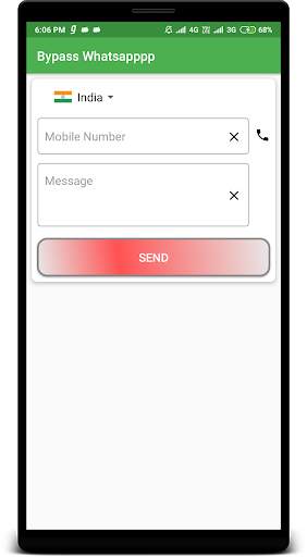 Send Msg in Whats App without Saving Number screenshot 1