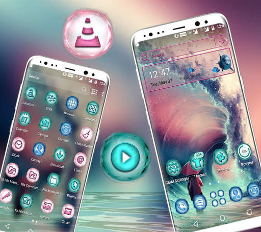 Sea Wave Launcher Theme screenshot 5