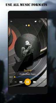 BlackPlayer Music Player screenshot 1