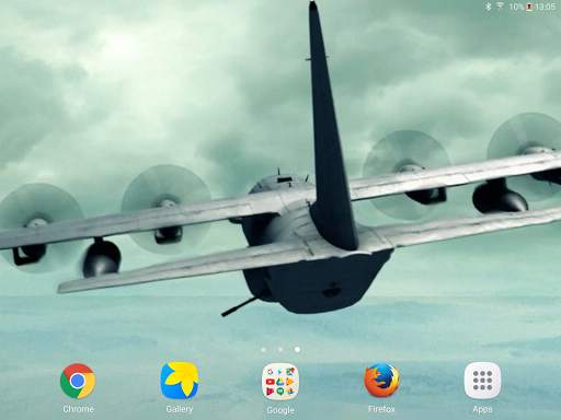 Aircraft 3D Live Wallpaper 9 تصوير الشاشة