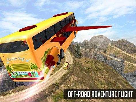 OffRoad Flying Bus Simulator screenshot 17