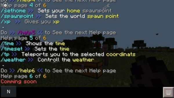 Commands for minecraft pe screenshot 2