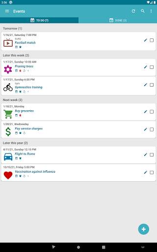 My Events screenshot 1