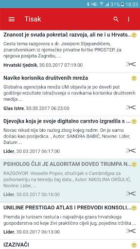 Briefing Mediji screenshot 5