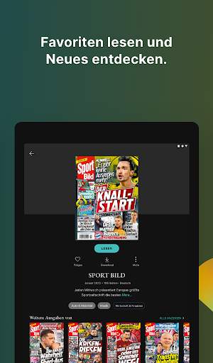 YUMPU Magazine & Zeitschriften screenshot 11