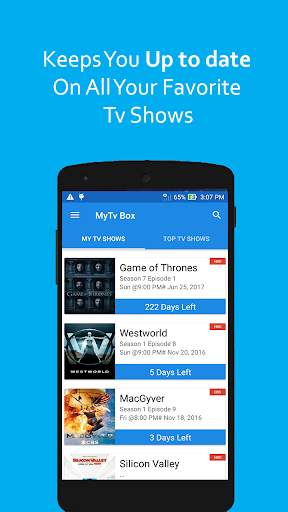 My Tv Box: Tv Shows Reminder 7 تصوير الشاشة