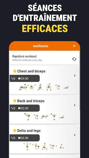 Exercices avec haltères screenshot 3