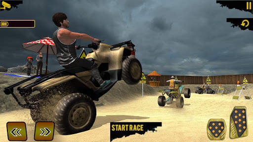 Desert Racing Quad Power Bike screenshot 12