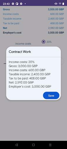Calculator VAT gross nett screenshot 7