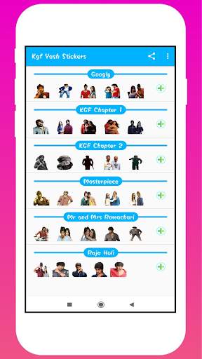 Kgf Yash Stickers screenshot 2