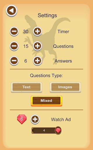 Dinosaurs Quiz screenshot 10