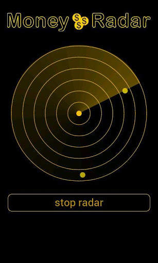 Money Radar Detector Simulated screenshot 3