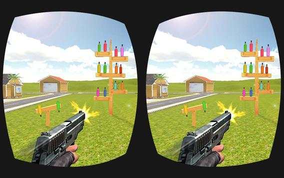 VR Bottle Shooting Expert Simulator Game 3D 2017 screenshot 3