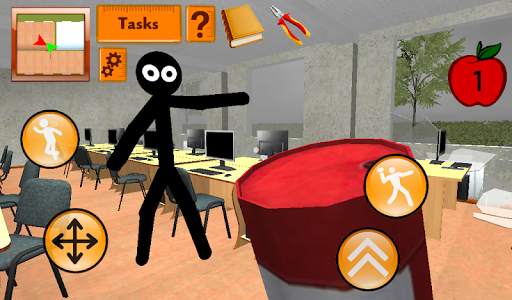 Stickman Teacher. Neighbor School Escape 3D screenshot 7