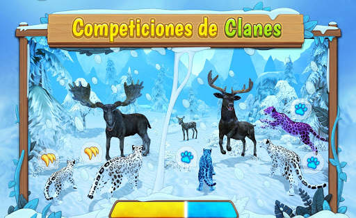 Snow Leopard Family Sim: Anima screenshot 5
