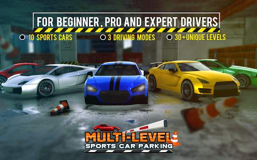 Sports Car Parking: Car Games screenshot 18