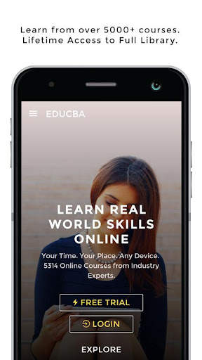 EDUCBA Learning App 1 تصوير الشاشة
